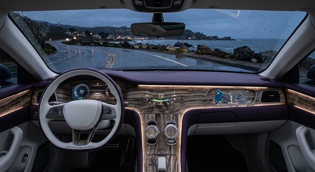 Tech Dashboard Santos Palisander